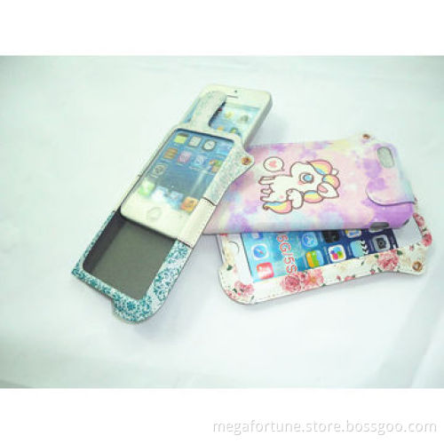 Leather Flip Case for iPhone 5 and 5S, Manufacturer Supplier from China